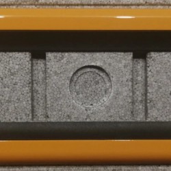 PLACCA BTICINO LIVING CLASSIC 6P GIALLO