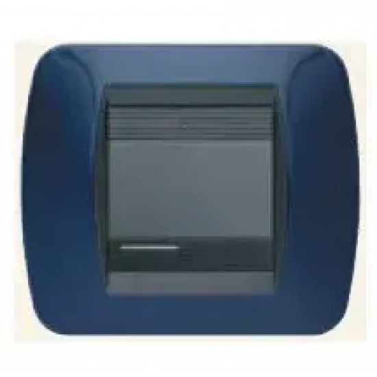 PLACCA BTICINO LIVING 2P BLU PLACCA BTICINO LIVING 2P BLU