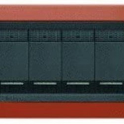 PLACCA 4 MODULI bTICINO TERRACOTTA