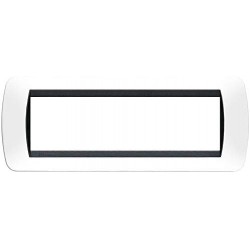 PLACCA 7 MODULI bTICINO BIANCO
