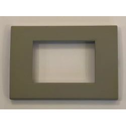 PLACCA 3 MODULI bTICINO GRIGIO PIETRA