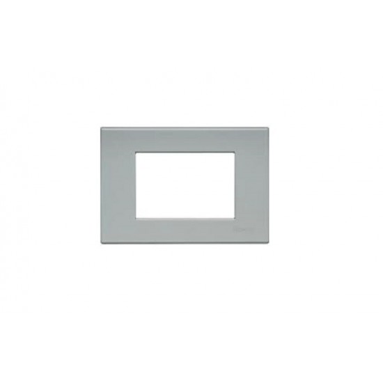 PLACCA 3 MODULI bTICINO GRIGIO PERLA PLACCA 3 MODULI bTICINO GRIGIO PERLA