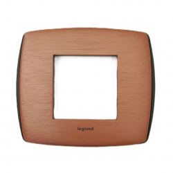 Placca 2 Moduli rame striata
