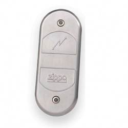 NIRIS – Portello da palo con superficie piana per feritoia 38x132 mm.