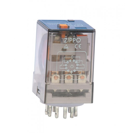 Relè industriale a spina UNDECAL con tasto di prova e LED indicatore Relè industriale a spina UNDECAL con tasto di prova e LED indicatore