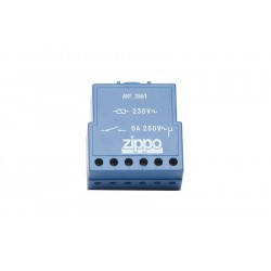 Relè ad impulsi con binari posteriori per l’alloggiamento del condensatore Relè ad impulsi con binari posteriori per l’alloggiamento del condensatore