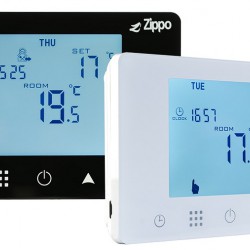 DUO - Cronotermostato settimanale da parete con ampio display
