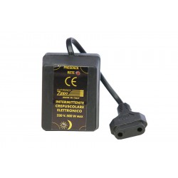 Intermittenza elettronica con crepuscolare