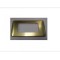 PLACCA ALLUMINIO ORO 4 MODULI