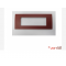 VELA Quadra-Placca Red Japan 6 moduli