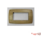  Placca vela tonda 4 moduli colore legno rovere