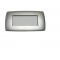 Placca Vela Tonda - 6 Moduli Silver - LEG 685796