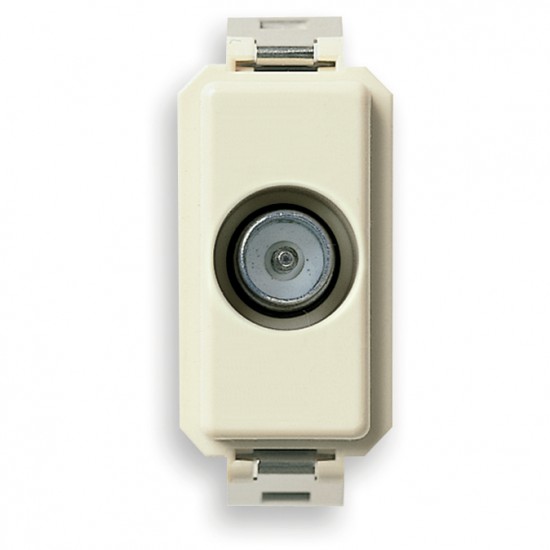 Presa TV-RD-SAT passante 10dB maschio