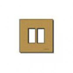 Placca 2M allum. scatto bronzo