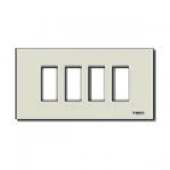 Placca 4M allum. scatto oro