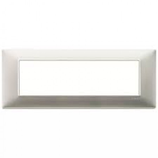 Placca 7M nichel opaco Placca 7M nichel opaco