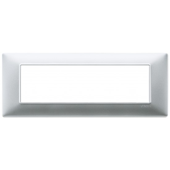 Placca 7M argento opaco Placca 7M argento opaco