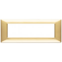 Placca 7M oro lucido