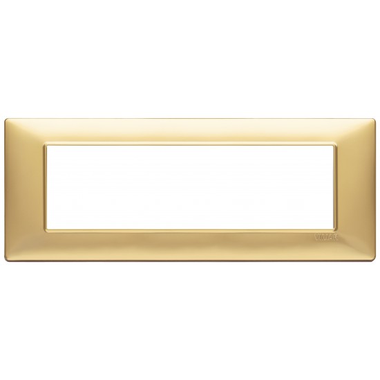 Placca 7M oro opaco Placca 7M oro opaco