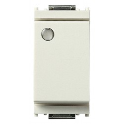 Interruttore 1P 16AX lum.so bianco