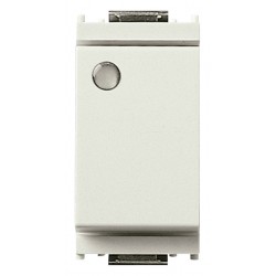 Deviatore 1P 16AX lum.so bianco