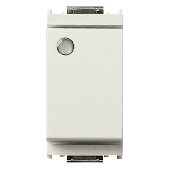 Deviatore 1P 16AX lum.so bianco