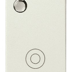 Pulsante 1PNO 10A generico lum.so bianco