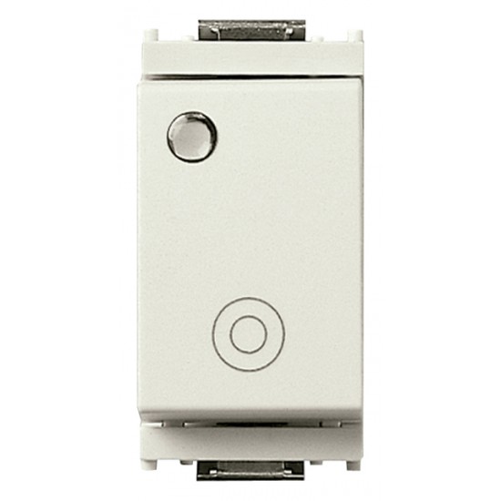Pulsante 1PNO 10A generico lum.so bianco Pulsante 1PNO 10A generico lum.so bianco