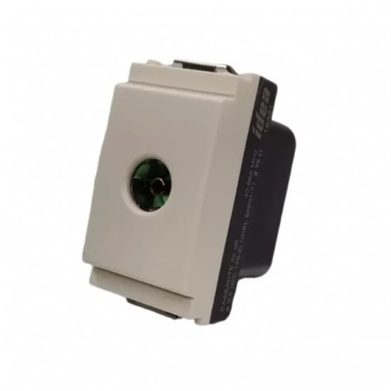Presa TV coassiale passante Ø 9,5 IEC Presa TV coassiale passante Ø 9,5 IEC