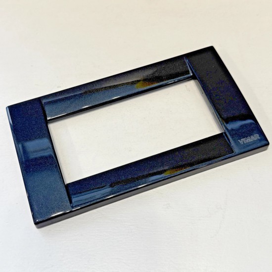 Placca Classica 4M antacite metallizzato Placca Classica 4M antacite metallizzato