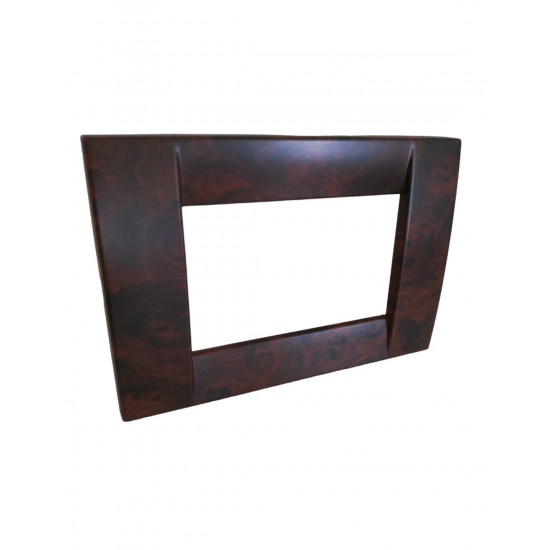 PLACCA 3 MODULI VIMAR IDEA PALISSANDRO PLACCA 3 MODULI VIMAR IDEA PALISSANDRO