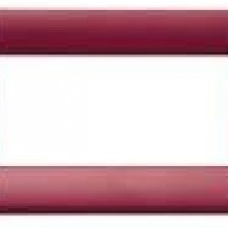 Placca Classica 4M rosso rubino