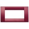 Placca Classica 4M rosso rubino