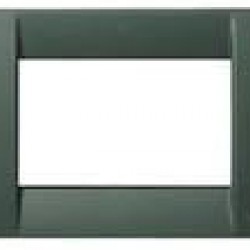 Placca Classica 4M verde smeraldo