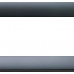 Placca Classica 4M grigio grafite