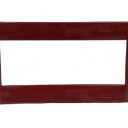 Placca Classica 5M rosso rubino