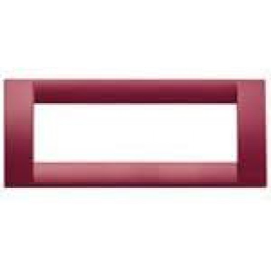 PLACCA CLASSICA 6M ROSSO RUBINO
