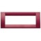 PLACCA CLASSICA 6M ROSSO RUBINO