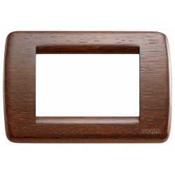 Placca Rondò 3M noce