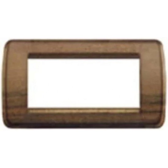 Placca Rondò 4M noce