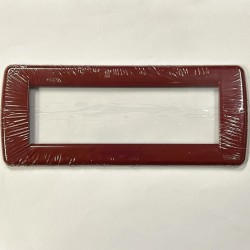 Placca Rondò 6M amaranto