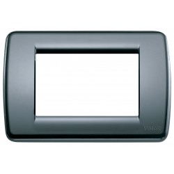 Placca Rondò 3M grigio grafite + supporto