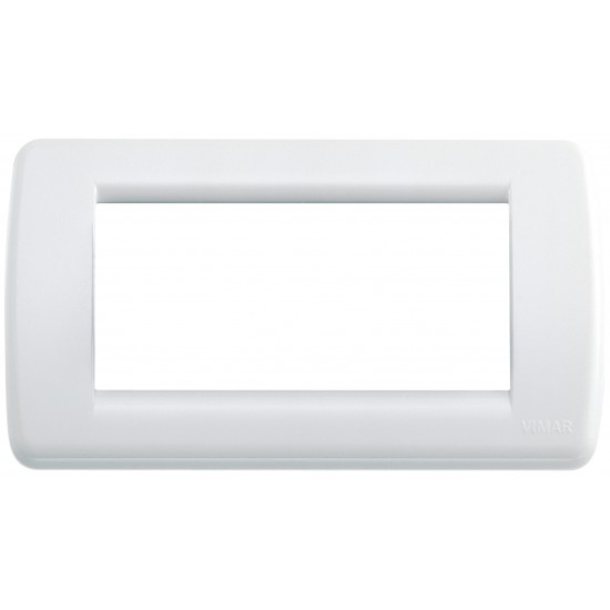 Placca Rondò 4M bianco brillante Placca Rondò 4M bianco brillante