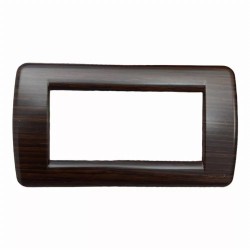 Placca Rondò 4M TECNOPOLIMERO PALISSANDRO