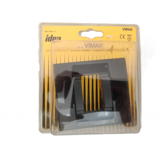 Placca Classica 1M nero Placca Classica 1M nero