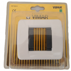 Placca Rondò 1M bianco