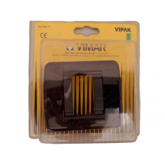 Placca Rondò 1M nero Placca Rondò 1M nero