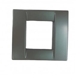 PLACCA 1/2 MODULI PETROLIO MICALIZZATO