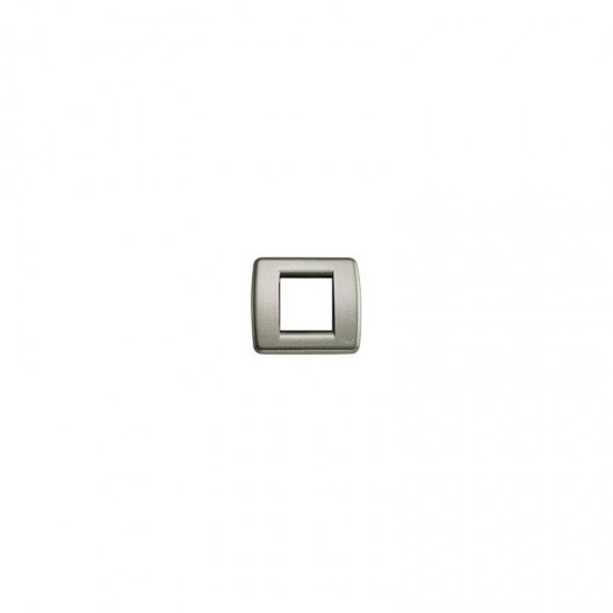 Placca Rondò 1-2M titanio metallizzato Placca Rondò 1-2M titanio metallizzato
