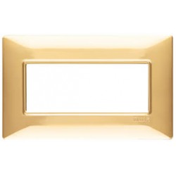 Placca 4M oro lucido